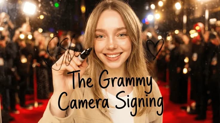 The Grammy Camera Signing