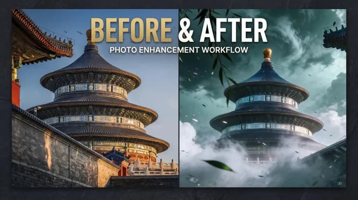 Atmosphere Maker: One-Click Fix for Flat Photos